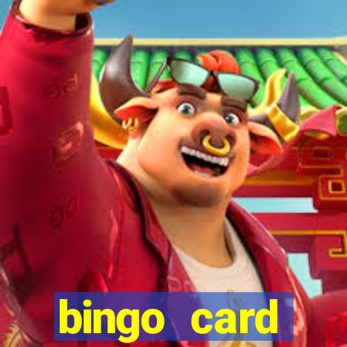 bingo card generator with pictures